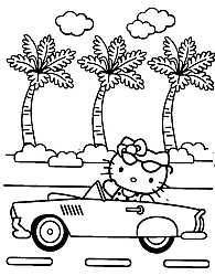 Hello Kitty - Coloring book