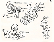 I_Puffi_Smurfs_model_sheets_schizzi_010.jpg